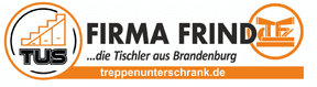 Treppenunterschrank – das Original by FIRMA FRIND  tel. +49 (0)33678 6317 0